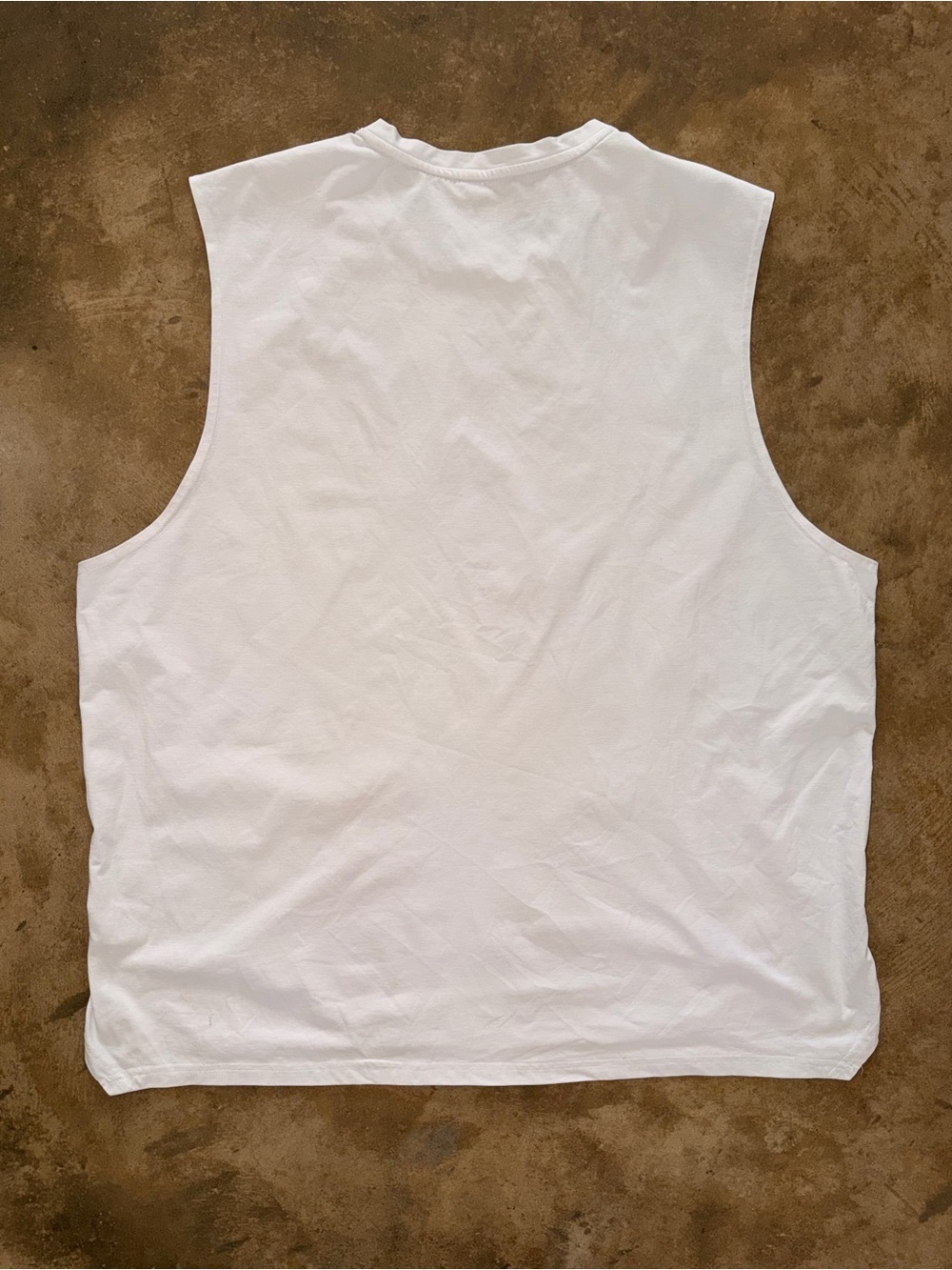 Northyard White Sleeveless Performance Training Tank 3XL - Picture 2 of 7